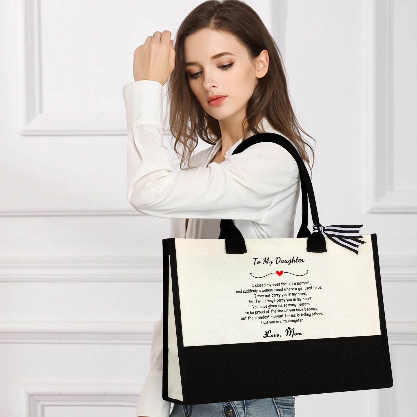 Daughter Birthday Gifts from Mom, Mothers Day Christmas Birthday Gifts for Daughter Basket Set of 6