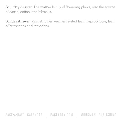 365 Days of Amazing Trivia Page-A-Day® Calendar 2026: The World's Bestselling Trivia Calendar