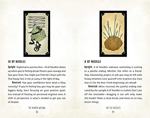 The Nightmare Before Christmas Tarot Deck and Guidebook Gift Set