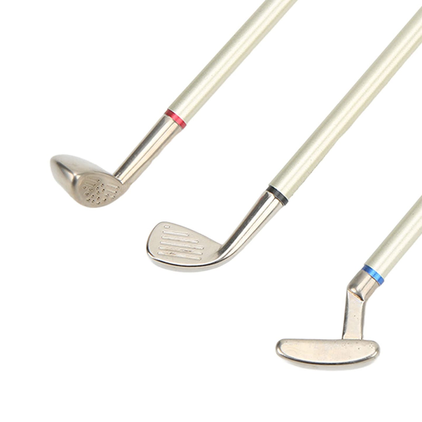 Alvinlite Golf Pen Set, Mini Desktop Golf Ball Pen, Unique Christmas Stocking Stuffers, Top Golf Gift with Putting Green with Balls and Flag