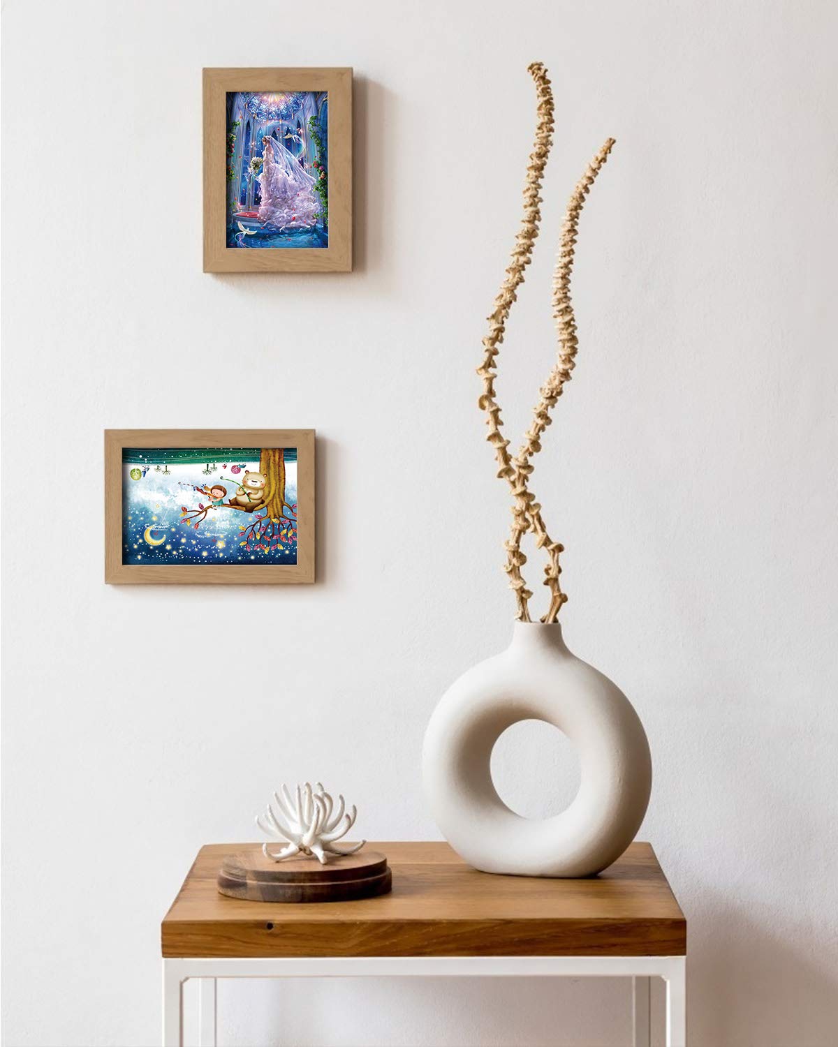 Mini Jigsaw Puzzles for Adults 150 Pieces(4 Packs) Small Jigsaw Puzzle Challenging Micro Puzzle Difficult Tiny Puzzle Home Decor Entertainment 6x4in (4 Pack-4)