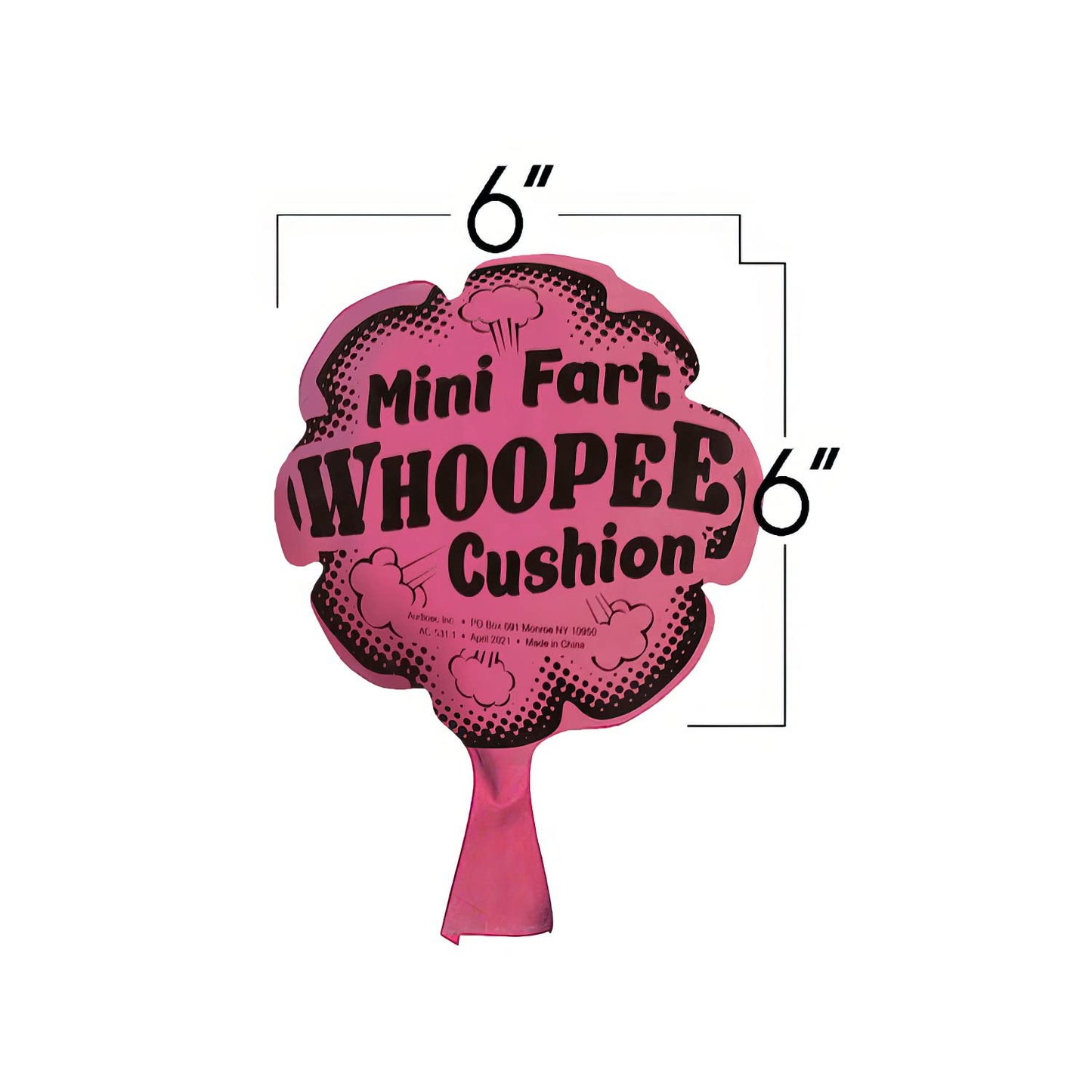 ArtCreativity 6 Inch Whoopee Cushions Pack of 12 - Fun Whoopie Cushion Noise Makers for Kids and Adults - Fart Sounds Prank Toy - Novelty Gag Joke Gift - Birthday Bulk Party Favors for Boys and Girls