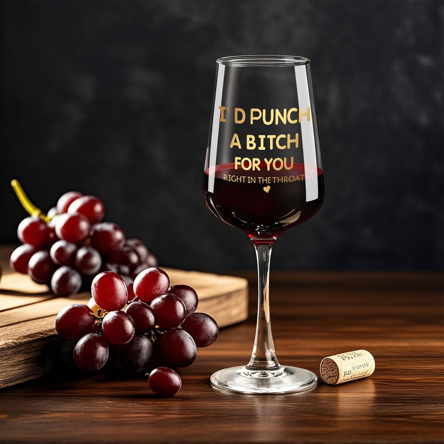 Astonlink Birthday Gifts for Women Her Girlfriend Sister Friends, Valentines Galentines Mothers Day Mom Gifts for Mom Wife from Daughter Son,15.5 Oz Funny Wine Glass,Christmas for Women