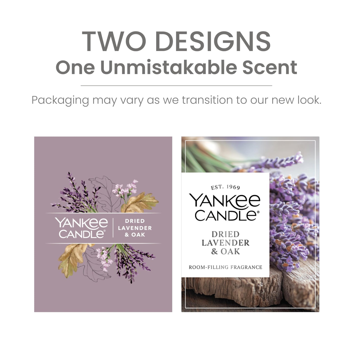 Yankee Candle Large Tumbler Scented Candle with up to 80 Hour Burn Time, Premium Plant Wax Blend for Consistent Burn, 20 oz Tumbler Candle with Room Filling Fragrance, Dried Lavender & Oak