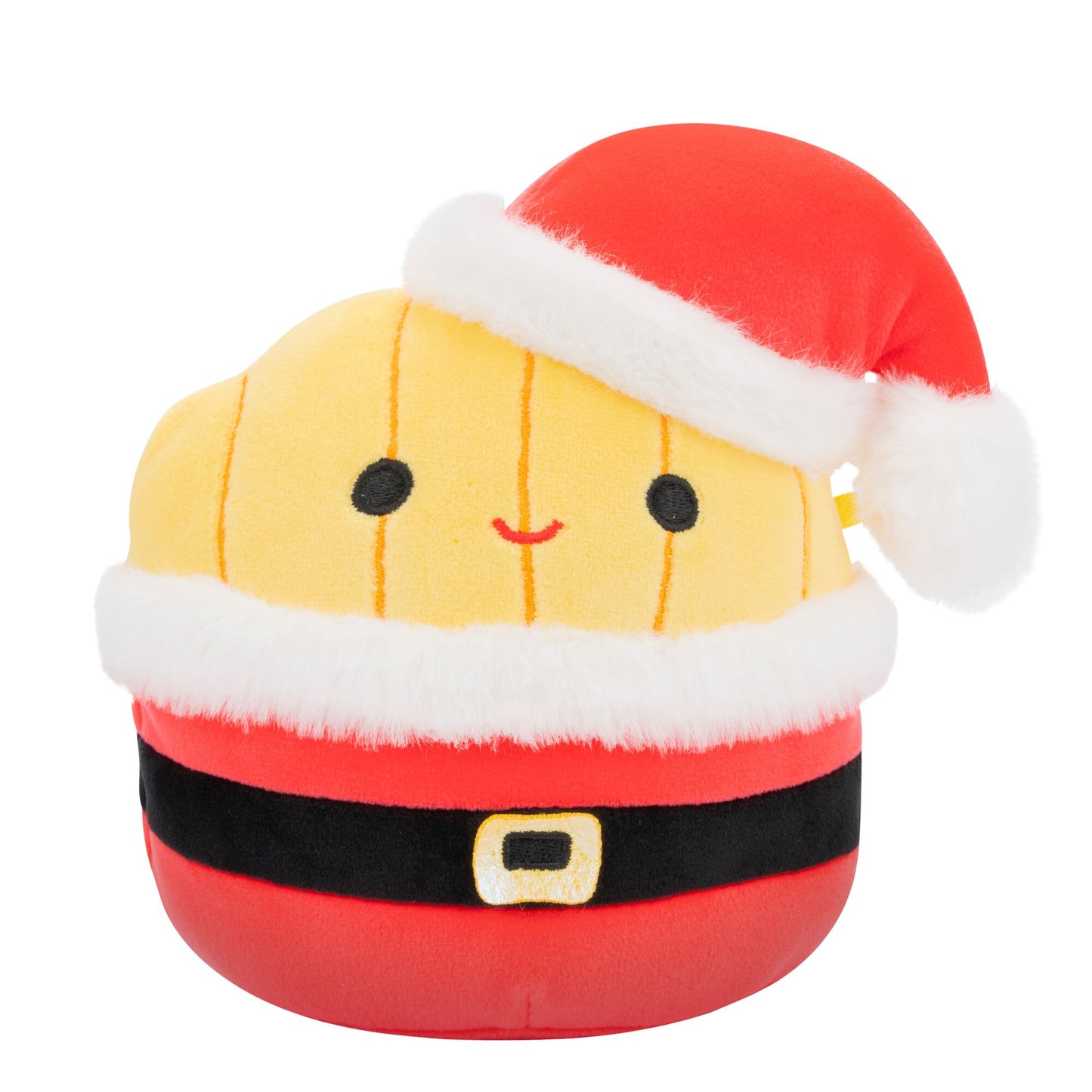 Squishmallows Original 5-Inch Holiday 4-Pack – Ethel Hot Chocolate, Floyd French Fries, Keiko Blue Christmas Tree, Ricardo Peppermint Bat – Official Jazwares Plush (Little)