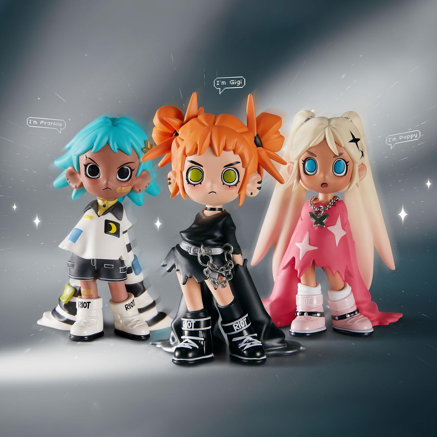 POP MART Lil Peach Riot Loading Series Figures, Blind Box Figures, Random Design Action Figures Collectible Toys Home Decorations, Holiday Birthday Gifts, Single Box