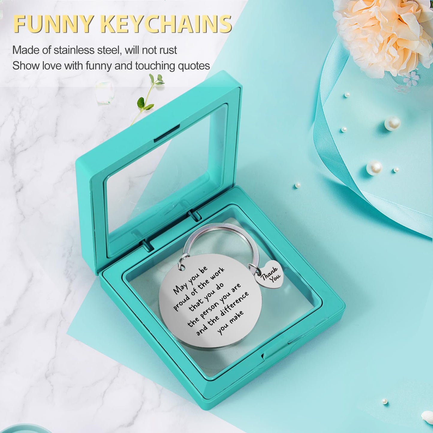 Suhctuptx Thank You Gifts for Women, Employee Appreciation Gifts, Appreciation Gift for Coworkers Teachers Employees, Gratitude Basket with Canvas Tote Bag Thank You for Being Awesome Tumbler