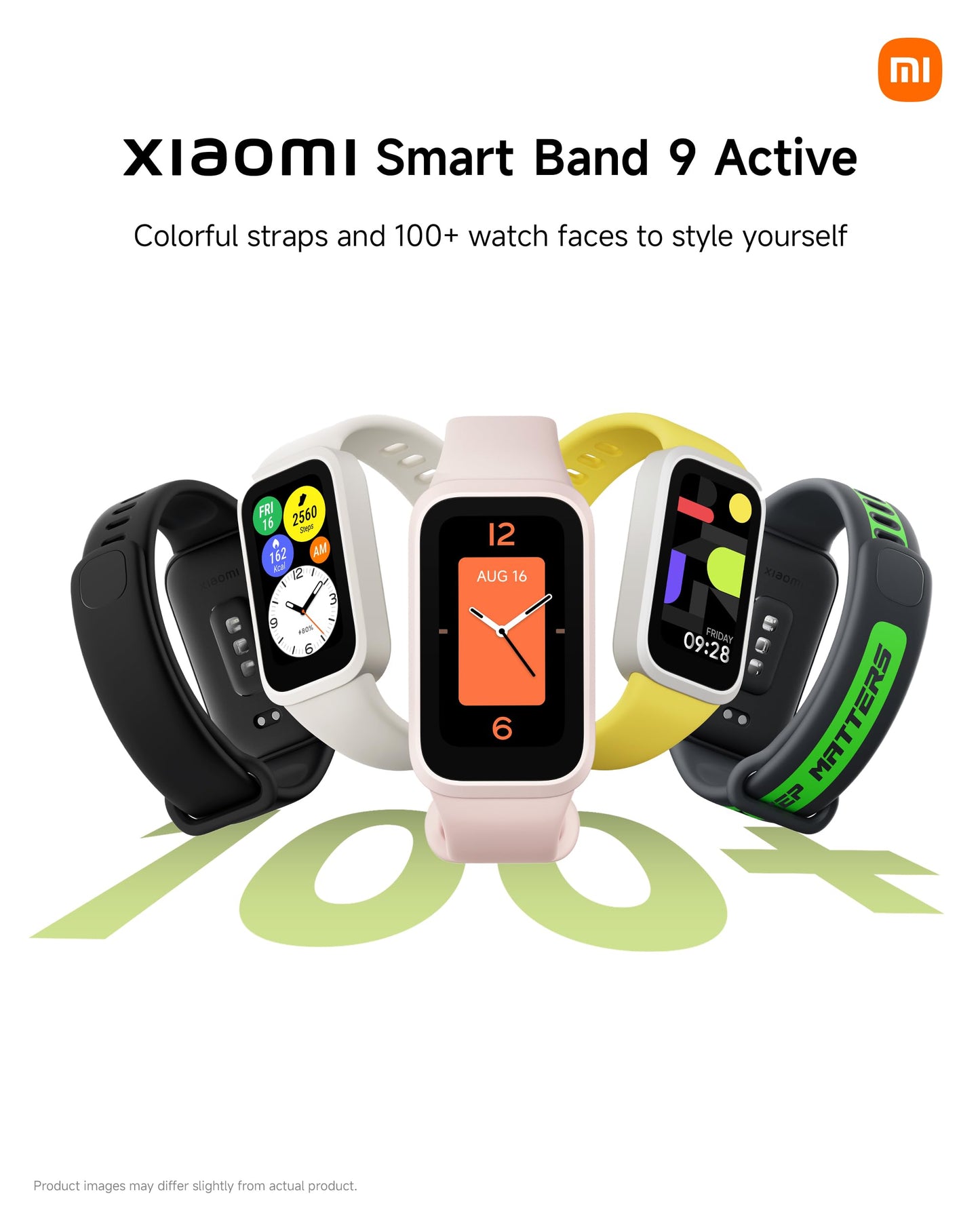 Xiaomi Smart Band 9 Active Global Version 1.47'' Display 18-Day Battery Life Modes All-Day Health and Fitness Monitoring 5ATM (Black)