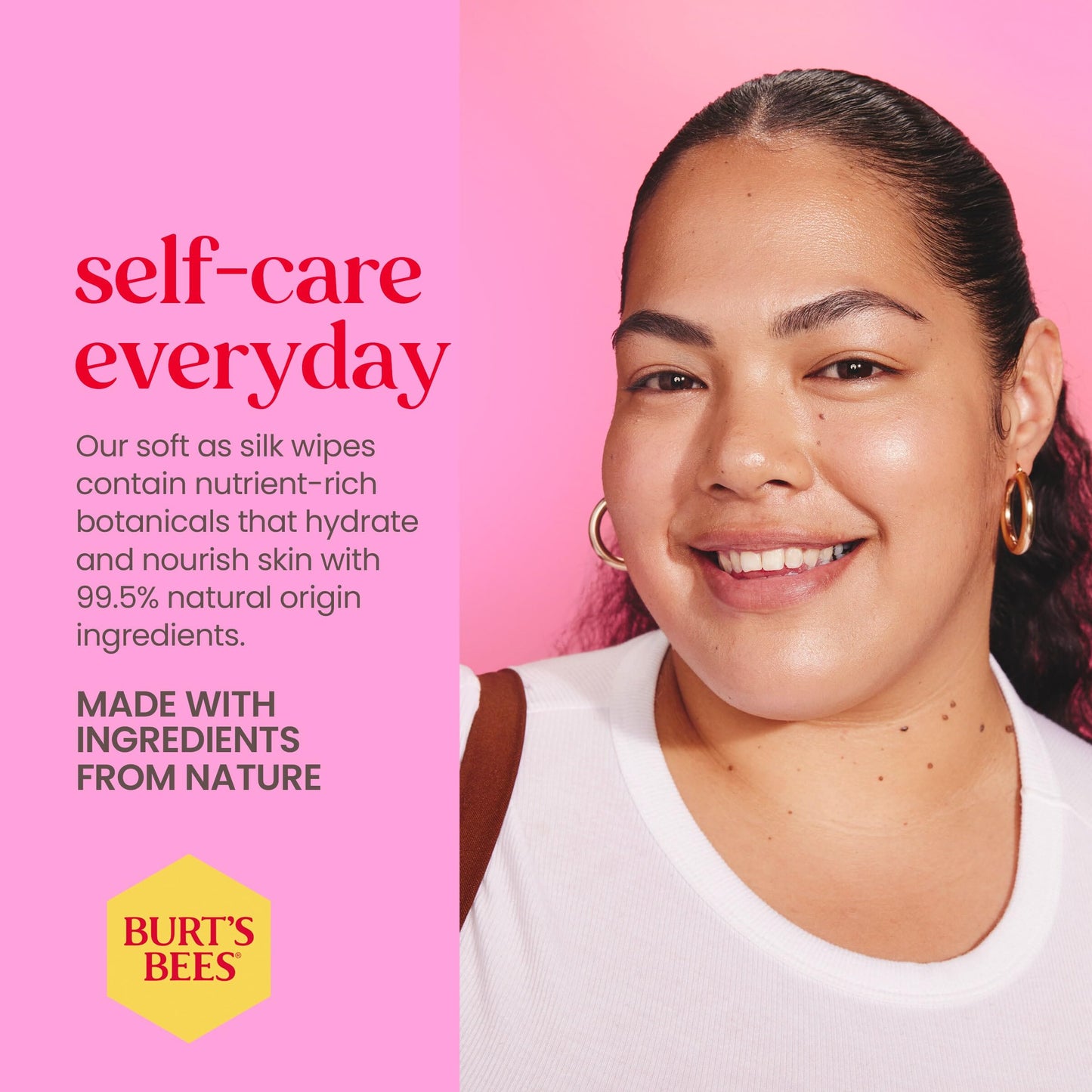 Burt's Bees Back To School Dorm Essentials, Rose Water Face Wipes, for All Skin Types, Hydrating Micellar Makeup Remover & Facial Cleansing Towelettes, 30 Ct (3-Pack)