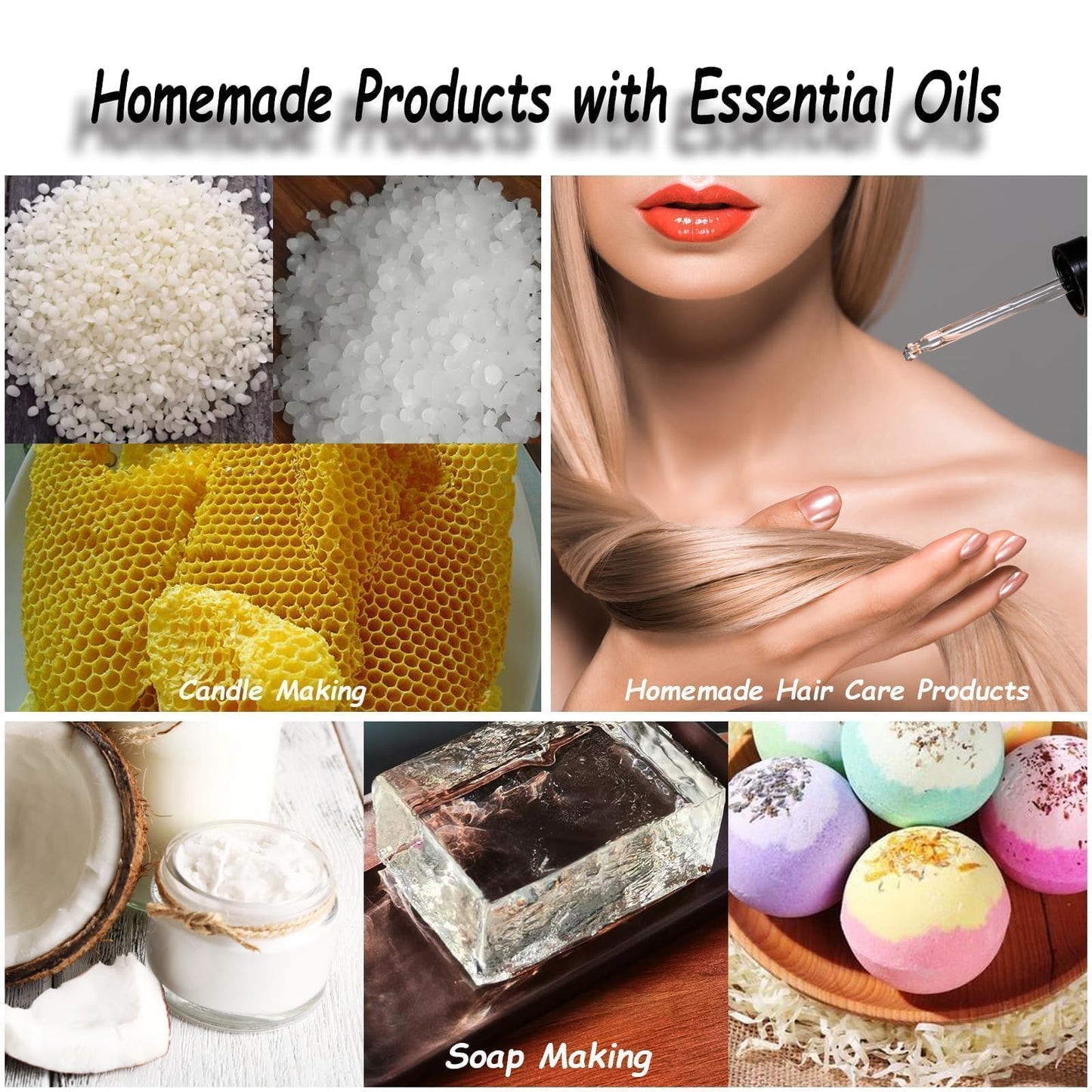 BISIRBAT 30 Aromatherapy Oils Set - Essential Oils for Diffuser, Air Freshening,Aromatherapy,Humidifiers,Massage, Candle&Soap Making, Laundry (5ml)