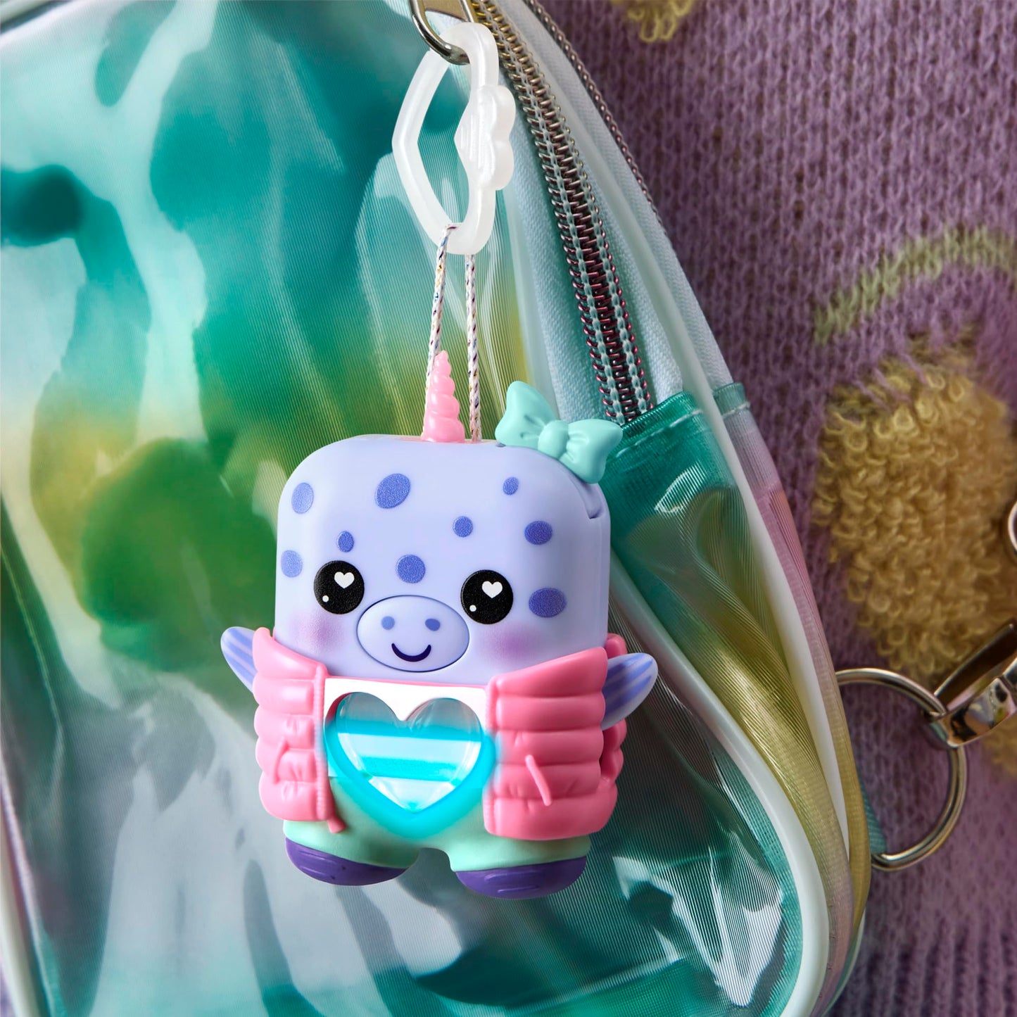 NANO-MALS Blubby The Narwhal, Electronic Pet Narwhal Toy, 70+ Responses, Interactive Fidget Toys for Girls & Boys Ages 5+