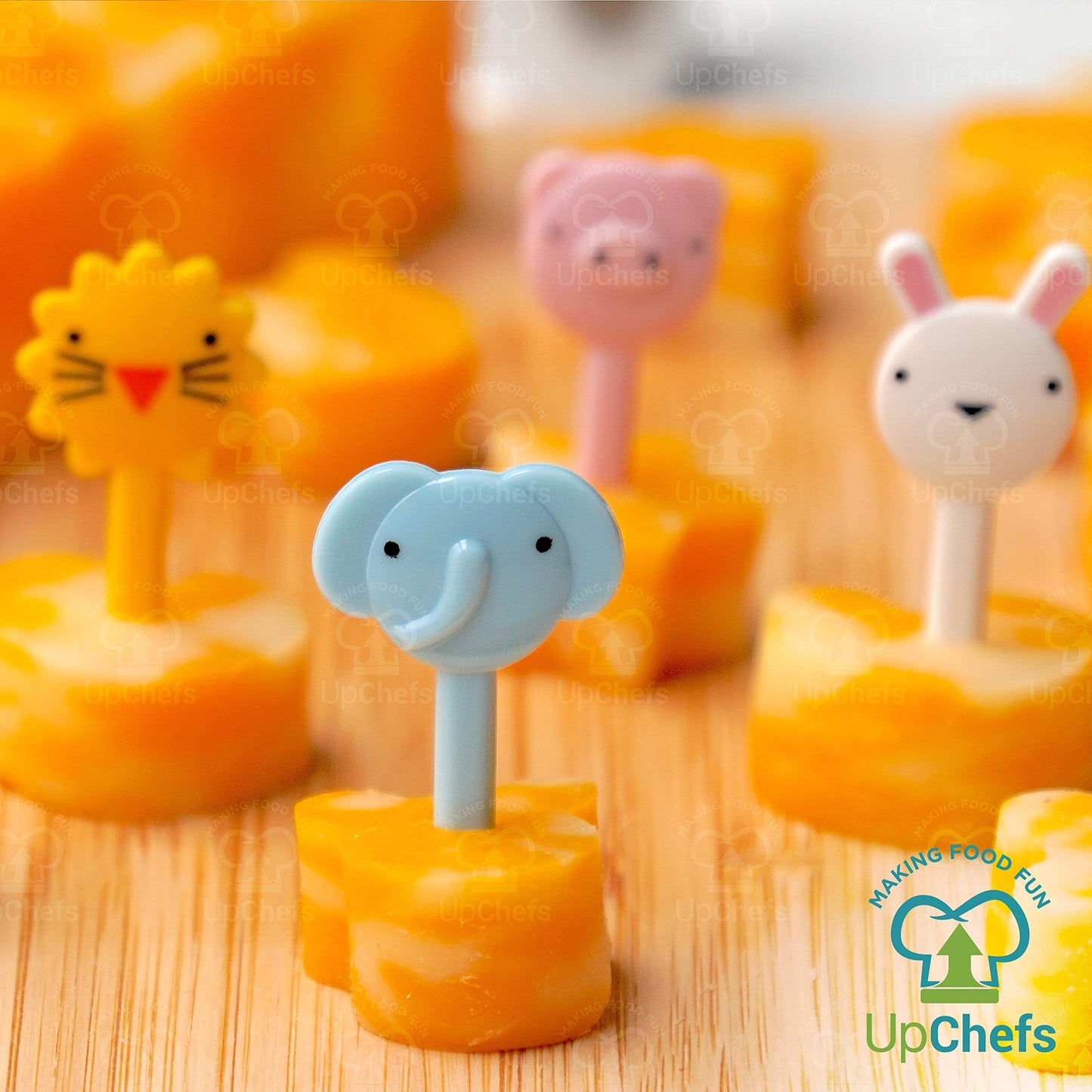 Complete Bento Lunch Box Supplies and Accessories For Kids - Sandwich Cutter and Bread Crust Remover - Mini Vegetable Fruit cookie cutters - Silicone Cup Dividers - Food Picks and FREE Lunch Notes