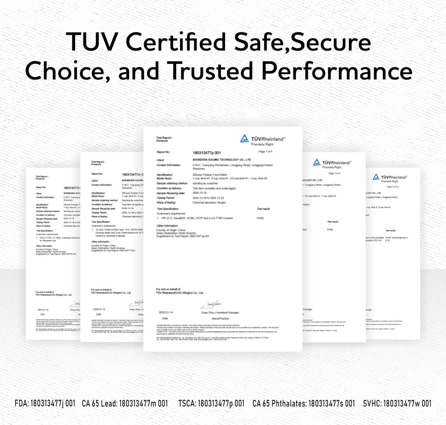 XOMOO Silicone Freezer Tray With Lid - Soup Freezer Container molds - Large Ice Cube Tray- makes 8 perfect 1 cup portions cubes, 2-Pack Freezer Storage Food Soups & Meal Prep - Oven & Dishwasher -Safe