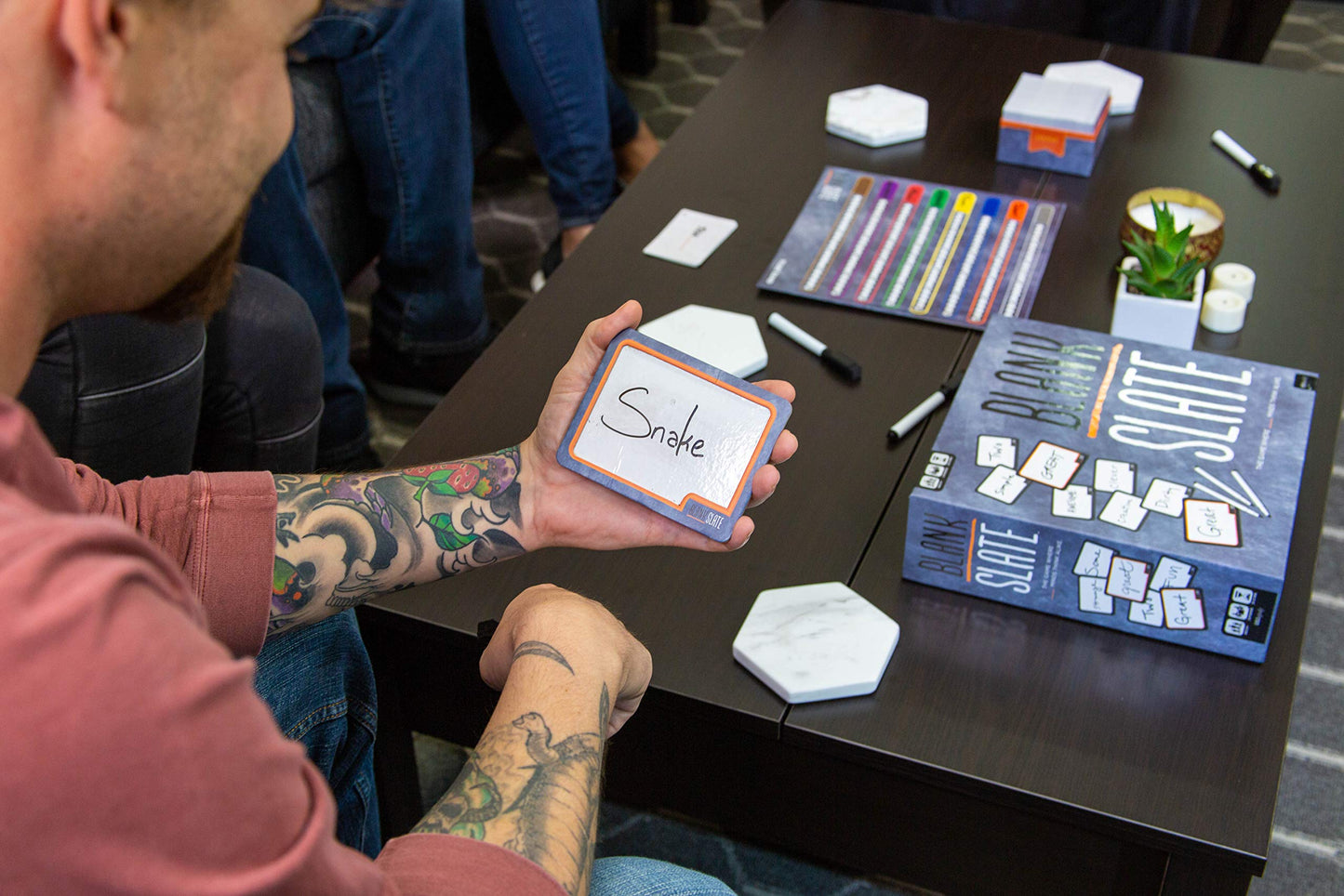 Blank Slate - The Game Where Great Minds Think Alike | Fun Family Friendly Word Association Party Game | The Best Choice for Game Night! | Great Family Board Game & Perfect for Family Game Night