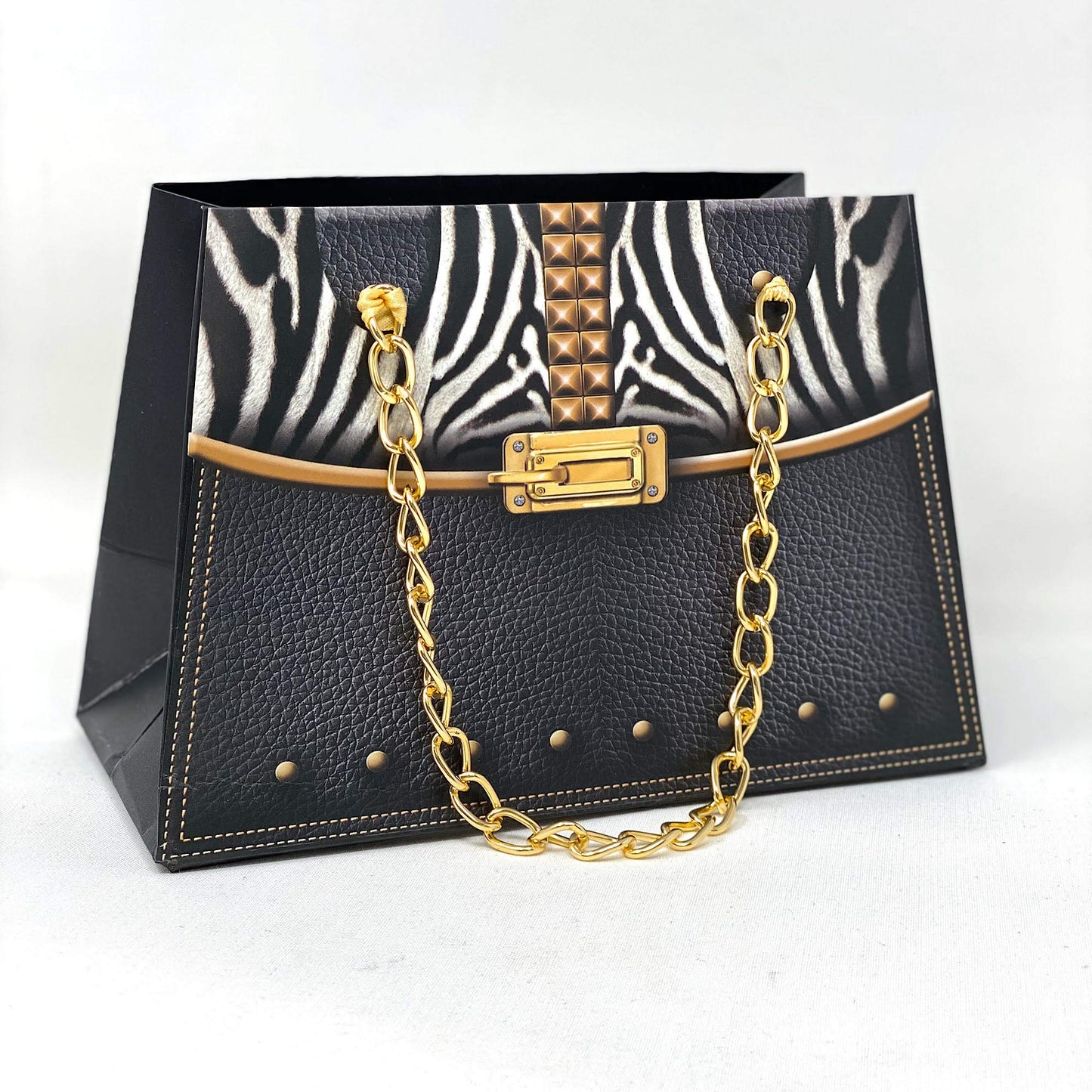 The Nifty Nook Novelty Purse Gift Wrap Bags for Parties Weddings Birthdays - Set of 8