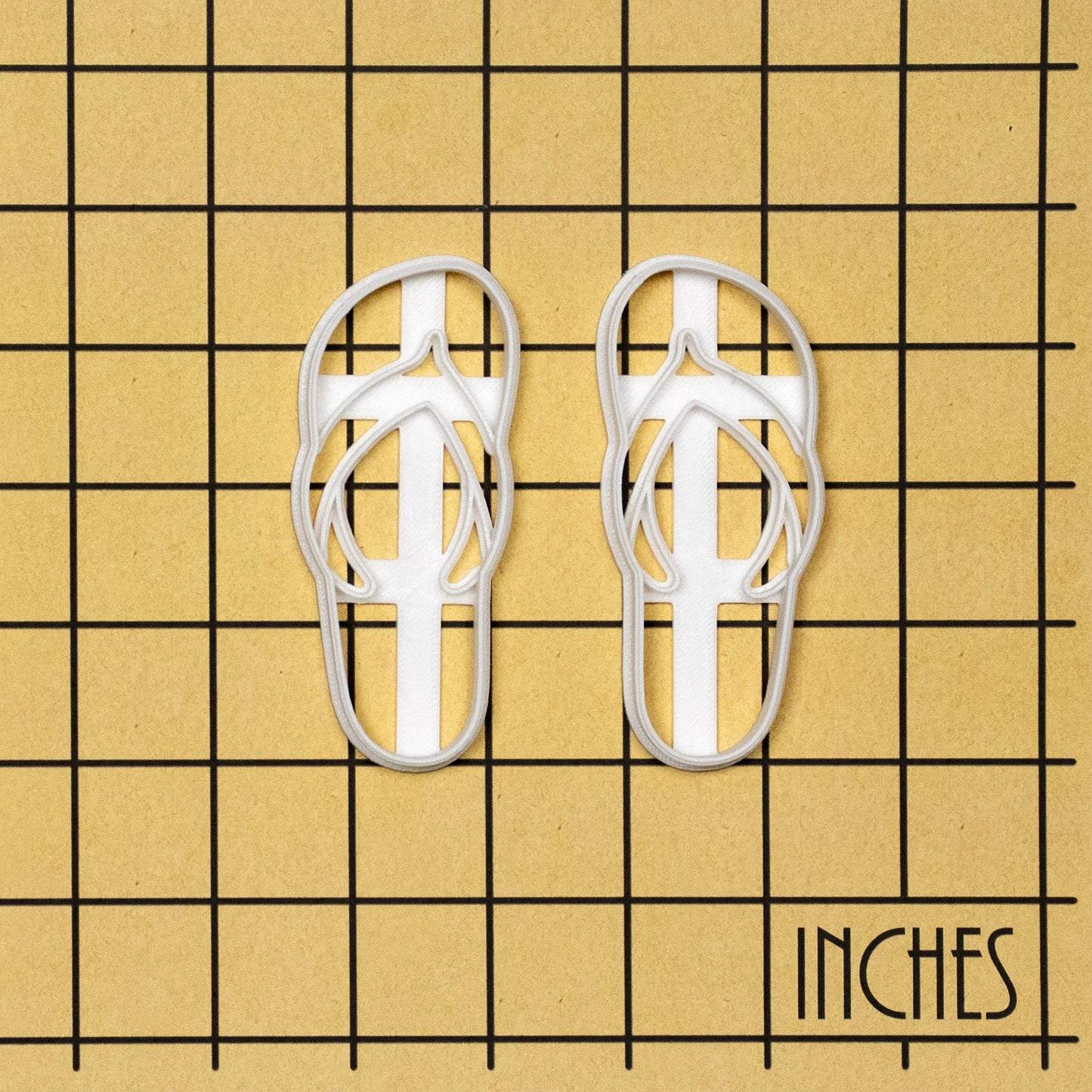 Beach Flip Flops cookie cutter - Bakerlogy